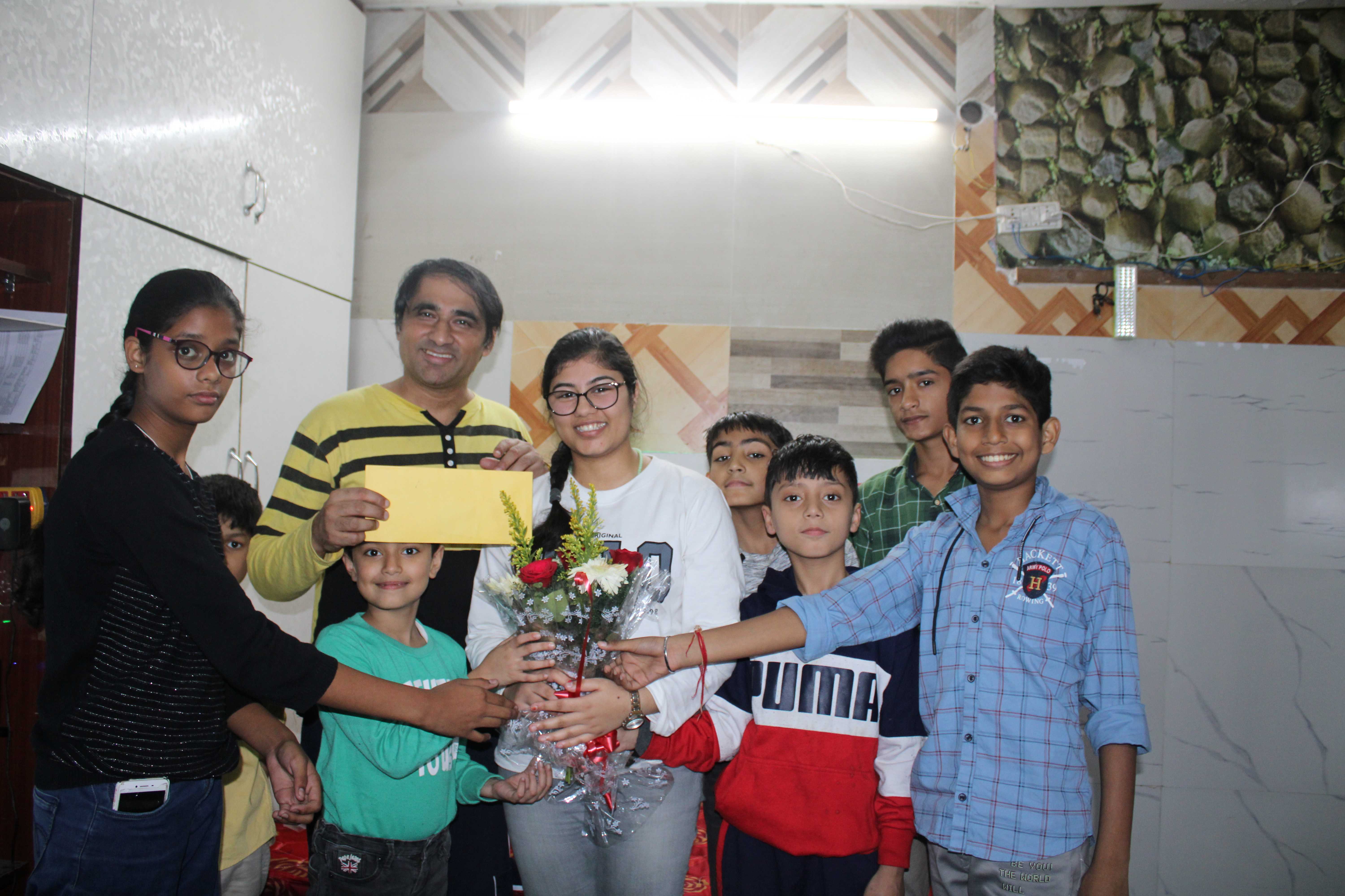 World Junior Chess (Meenal honored at VCA 2022 for wonderful Performance at world Junior chess)