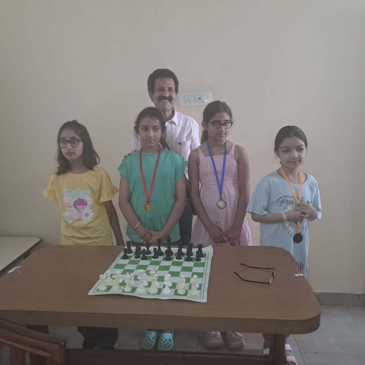 Kiana-U-9-Girls-JK-State-selection-Chess-2025