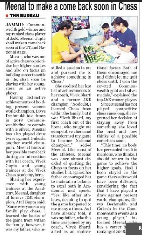 Meenal interview oct 2025 (The news now)