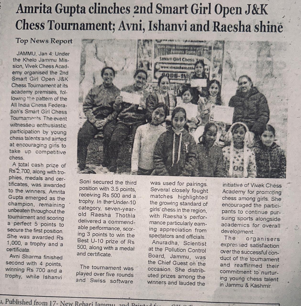 2nd smart girl open vca chess jan 2026 (top jews jk)