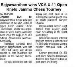 U-11 Khelo jammu chess tmt jan 2026 ( greater jammu-day2)